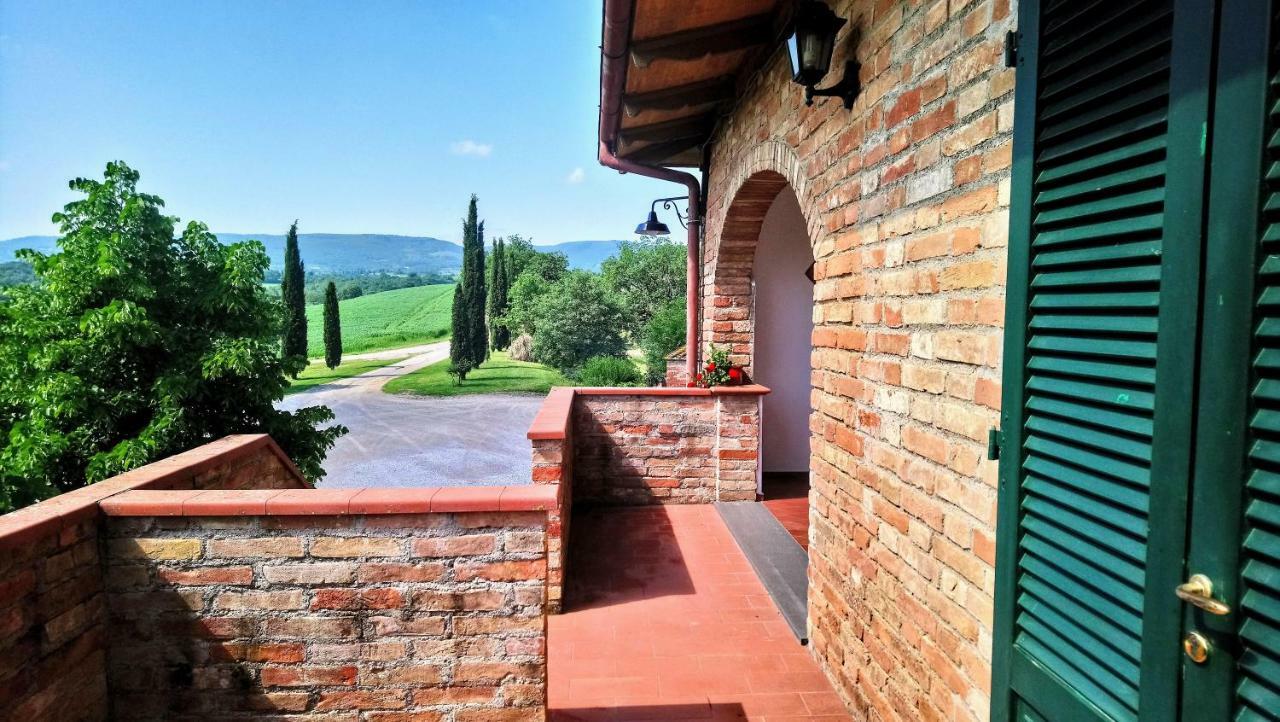 Agriturismo Casa Rossa Chianciano Terme Buitenkant foto