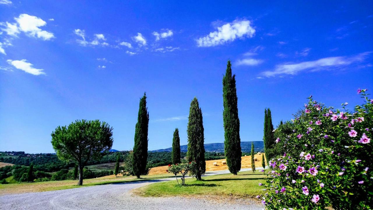 Agriturismo Casa Rossa Chianciano Terme Buitenkant foto